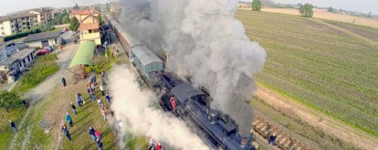 Treno-A-Vapore tra pavese e lodigiano